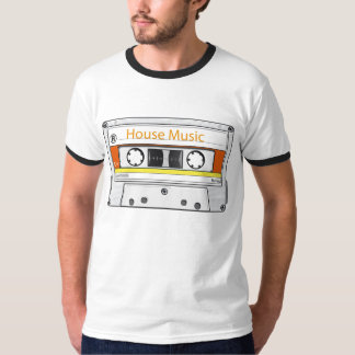 家音楽組合せテープ Tシャツ
