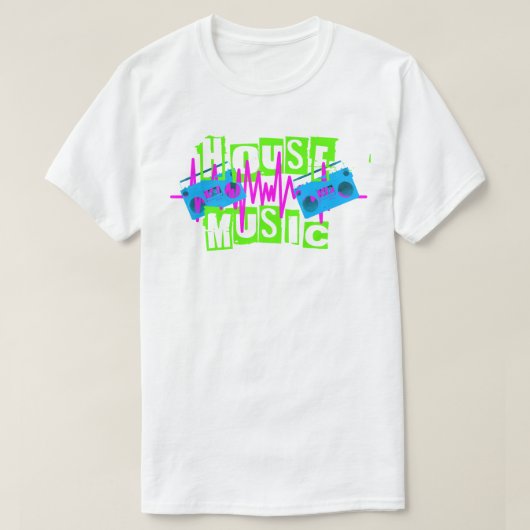 家音楽 Tシャツ (デザイン正面)