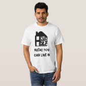 家音楽Tシャツ Tシャツ (正面フル)