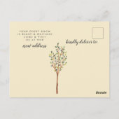 家魅力的屋 |お知らせポストカードの移動 ポストカード (裏面)