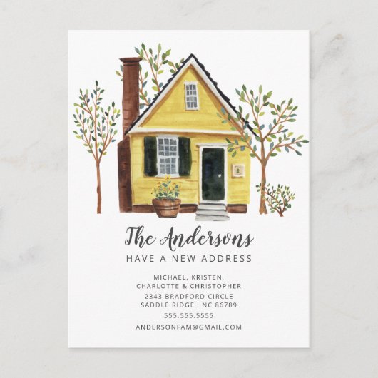 家魅力的屋 |お知らせポストカードの移動 ポストカード (正面)