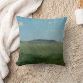 家1895年の空気(キャンバスの油) クッション (ブランケット)