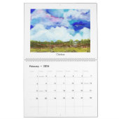 家2012の巨大なカレンダーのファインアートの絵画 カレンダー (2月 2026)