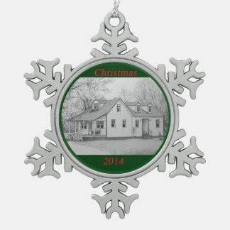 家2 スノーフレークピューターオーナメント