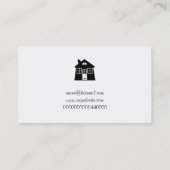 家、ここのあなたの名前 名刺 (裏面)