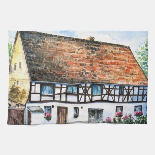 家 キッチンタオル (横)