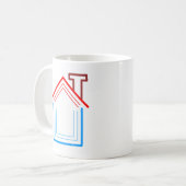 家 コーヒーマグカップ (正面左)