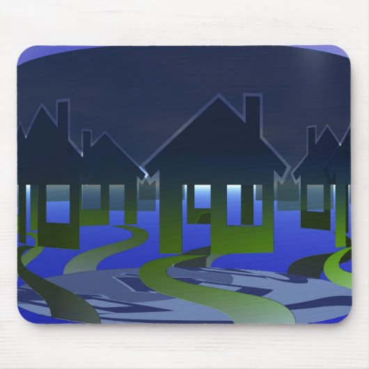 家 マウスパッド (正面)