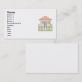 家 名刺 (正面/裏面)