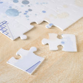 家: 水彩画の引くこと ジグソーパズル (側面)