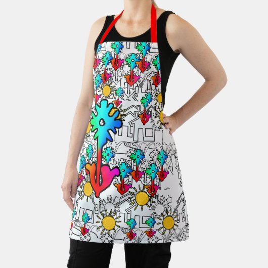 家 花 太陽光 エプロン (インサイチュ)