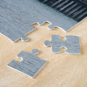 家，超高層ビル，香港，パズル，市， ジグソーパズル (側面)