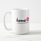 家CEOの主な教育の役人のマグ コーヒーマグカップ (左)