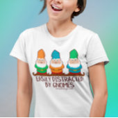 容易おもしろいに格言に気を取られる Tシャツ