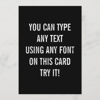 容易で動揺してで黒くパーソナライズな招待状 招待状