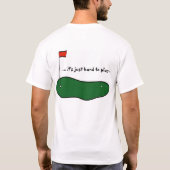 容易なゲーム Tシャツ (裏面)