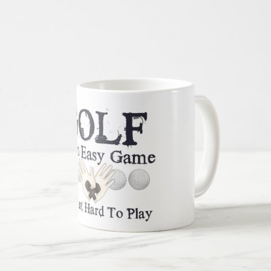 容易なゴルフ マグカップ (正面右)