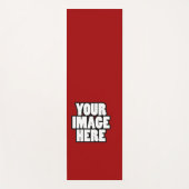 容易なデザインあなた自身のパーソナライズ(味方される2つ) ヨガマット (正面)