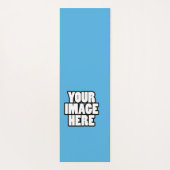 容易なデザインあなた自身のパーソナライズ(味方される2つ) ヨガマット (裏面)