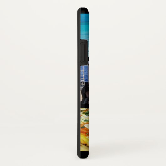 容易にあなた自身の写真に6つのイメージの黒を設計させます Case-Mate iPhoneケース (裏面/右)