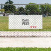 容易にあなた自身の表示に1つの1つのステップを設計し、して下さい 横断幕 (インサイチュ)