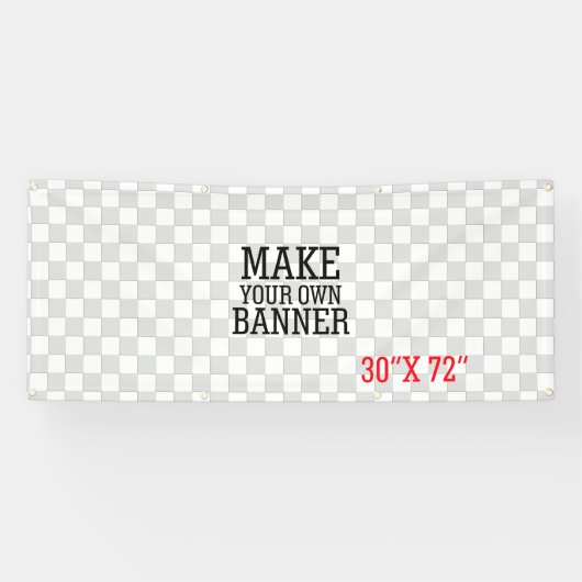容易にあなた自身の表示に1つの1つのステップを設計し、して下さい 横断幕 (横)