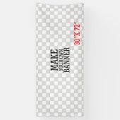 容易にあなた自身の表示に1つの1つのステップを設計し、して下さい 横断幕 (縦)