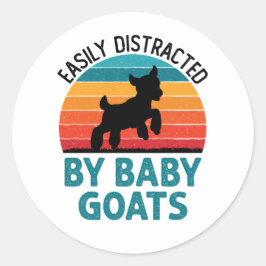 容易にベビーヤギ農家 ラウンドシール