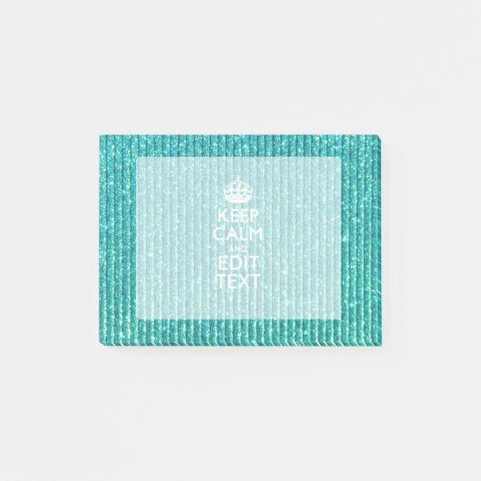 容易に保ち、平静を編集します文字を個人化して下さい ポストイット (正面)