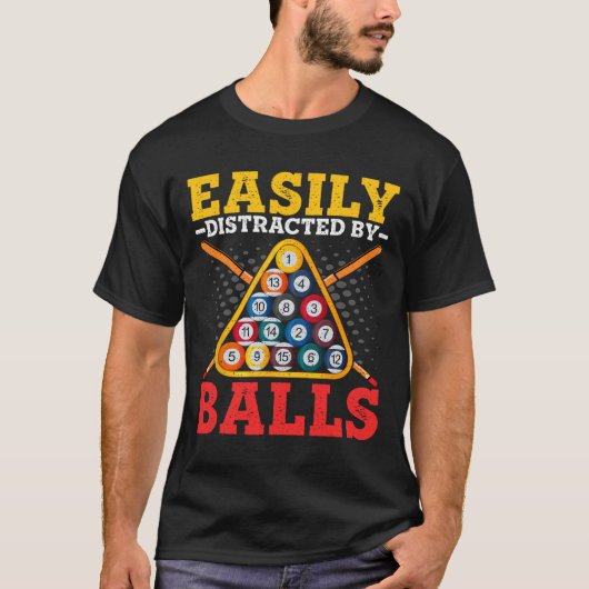 容易に気を散らす Tシャツ (正面)