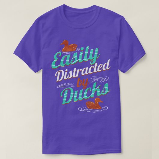 容易に気を散らす Tシャツ (デザイン正面)