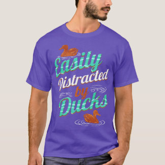 容易に気を散らす Tシャツ