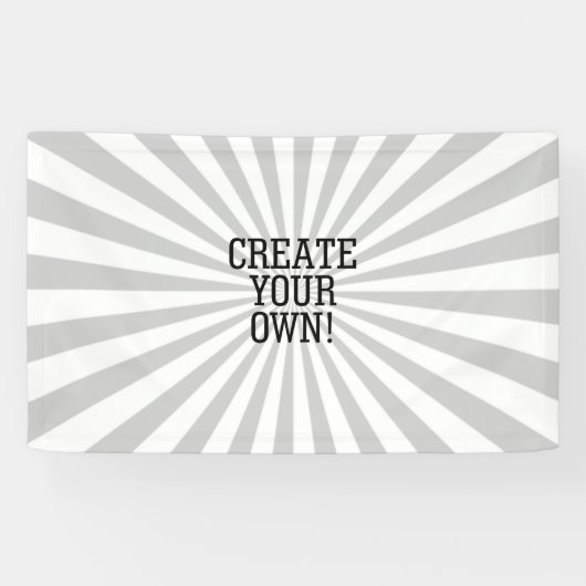 容易に1つのイメージのための1つのステップであなた専有物を作成して下さい 横断幕 (横)