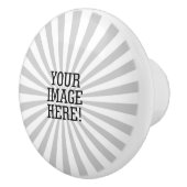 容易に1つのステップのあなた専有物に楽しい時を過させます セラミックノブ (右)