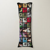 容易に27のイメージのあなた自身の写真の表示を作って下さい ボディピロー (正面縦)