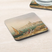 容積からのDwarkaの神聖な町そして寺院、 コースター (左側)