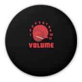 容積のノブ- 11のレベルのアンプのギターのギタリスト セラミックノブ (正面)