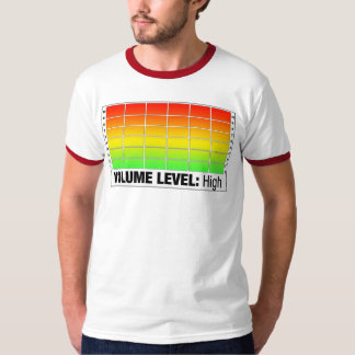 容積の水平な最高 Tシャツ