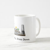 容積は、重点を置きます コーヒーマグカップ (正面右)