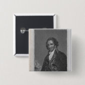 容積Iからのトマス・ペインのポートレート 缶バッジ (正面&裏面)