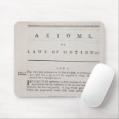 容積Iからの動きの公理、か法律、 マウスパッド (マウス)