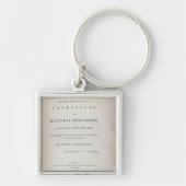 容積IへのFrontispiece キーホルダー (正面)