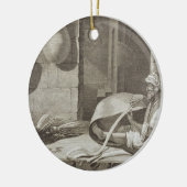 容積IIの芸術および貿易oからのバスケットメーカー期の人、 セラミックオーナメント (左)