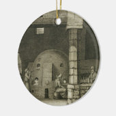 容積IIの芸術およびTrからのガラスビンメーカー、 セラミックオーナメント (左)