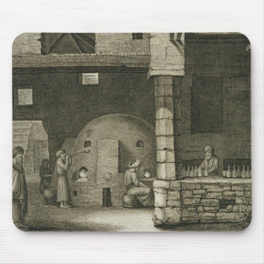 容積IIの芸術およびTrからのガラスビンメーカー、 マウスパッド (正面)