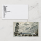 容積VIからのFlamboroughの頭部の灯台、の 名刺 (正面/裏面)