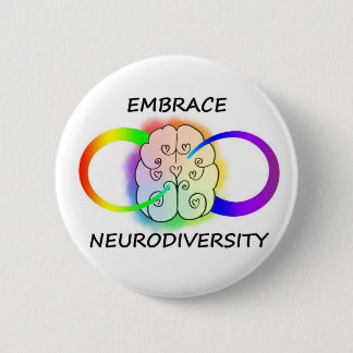 容認のNeurodiversityボタン 缶バッジ