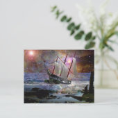 容赦ない海 ポストカード (スタンド正面)