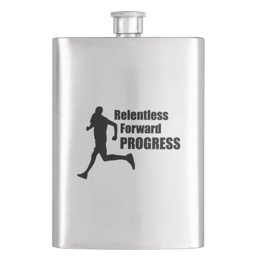 容赦ない転送の進ランニング行状況 フラスク (正面)