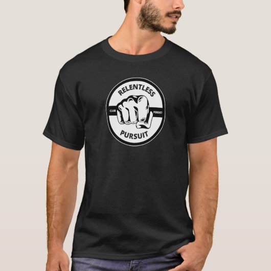 容赦ない追跡クラブPersist Tシャツ (正面)